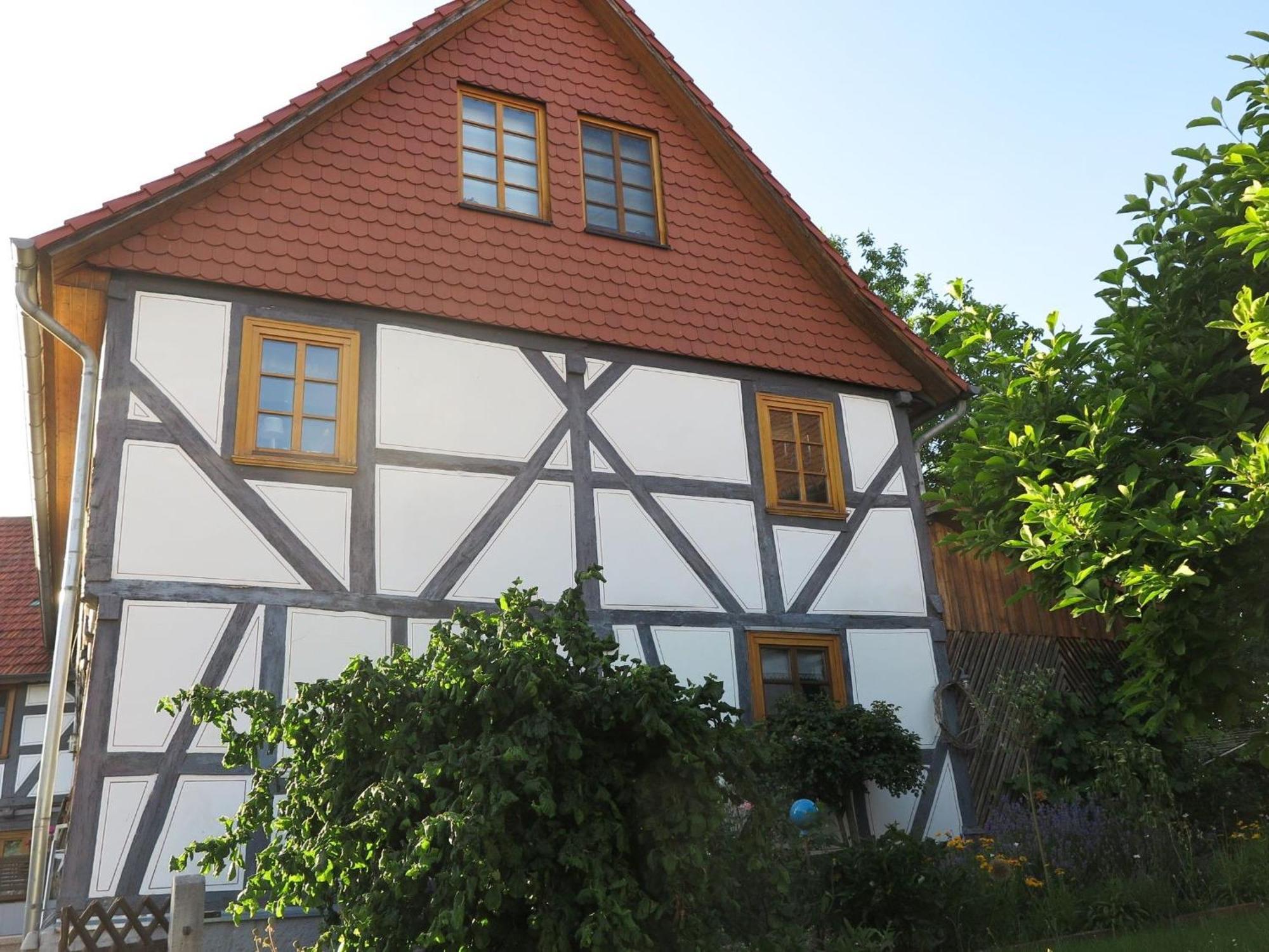 Apartamento Fachwerktraum Im Hof Alheim Exterior foto